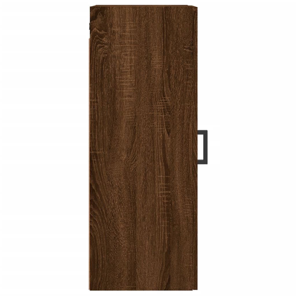 Wandschrank Braun Eichen-Optik 34,5x34x90 cm