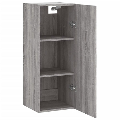 Wandschrank Grau Sonoma 34,5x34x90 cm