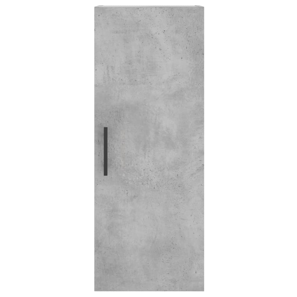 Wandschrank Betongrau 34,5x34x90 cm