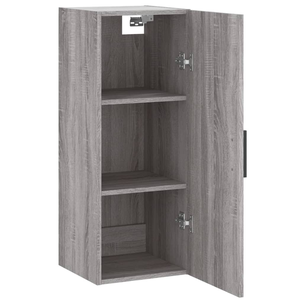 Wandschrank Grau Sonoma 34,5x34x90 cm