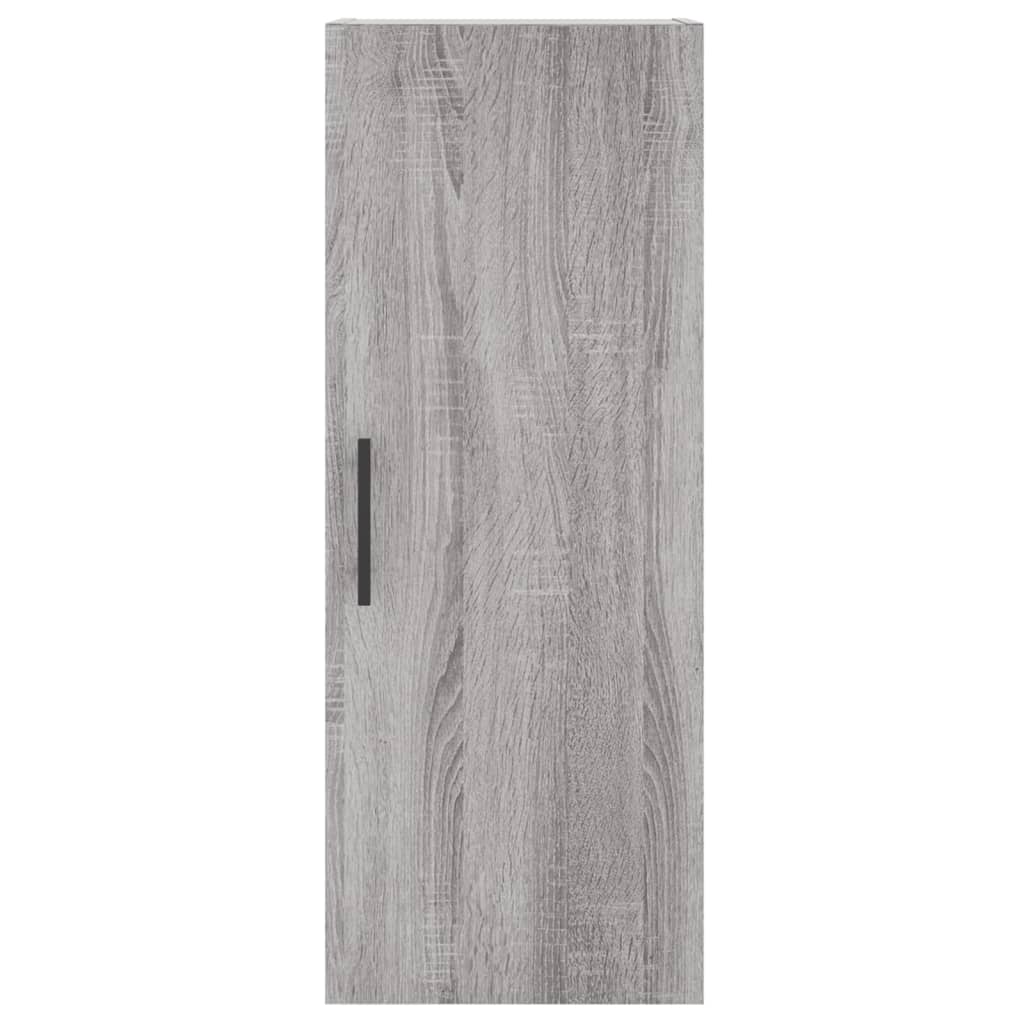 Wandschrank Grau Sonoma 34,5x34x90 cm