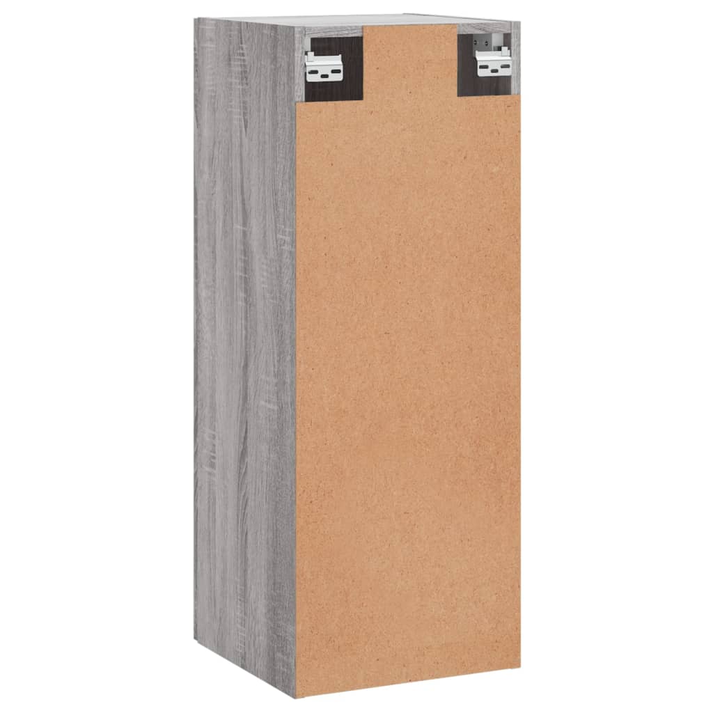 Wandschrank Grau Sonoma 34,5x34x90 cm