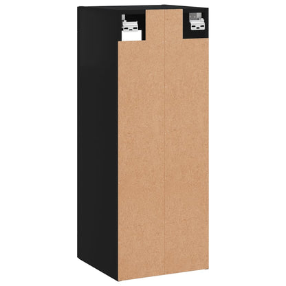 Wandschrank Schwarz 34,5x34x90 cm