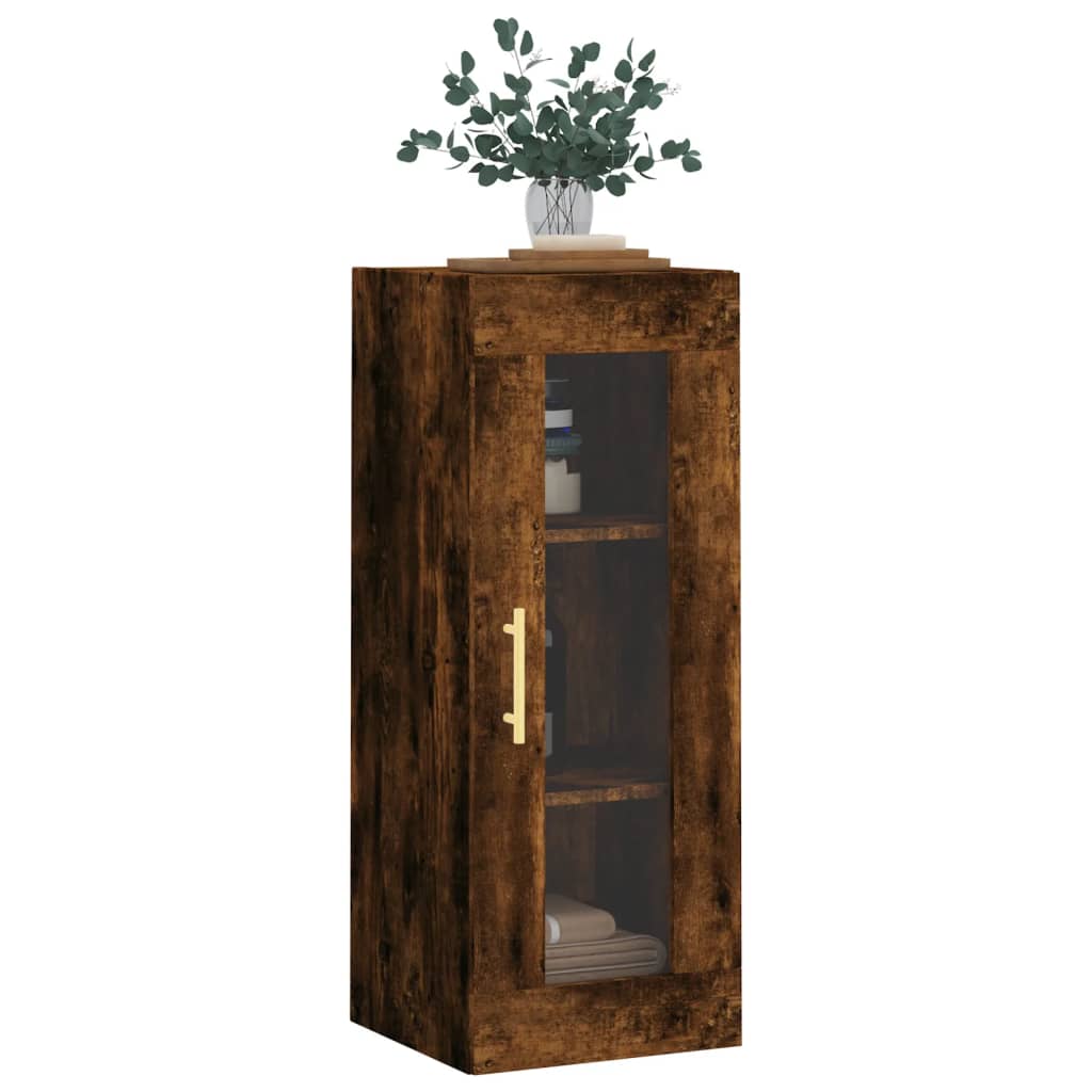 Wandschrank Räuchereiche 34,5x34x90 cm