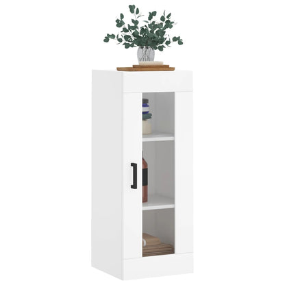 Wandschrank Weiß 34,5x34x90 cm