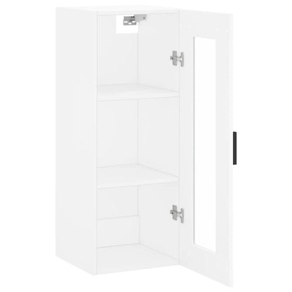 Wandschrank Weiß 34,5x34x90 cm