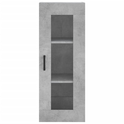 Wandschrank Betongrau 34,5x34x90 cm