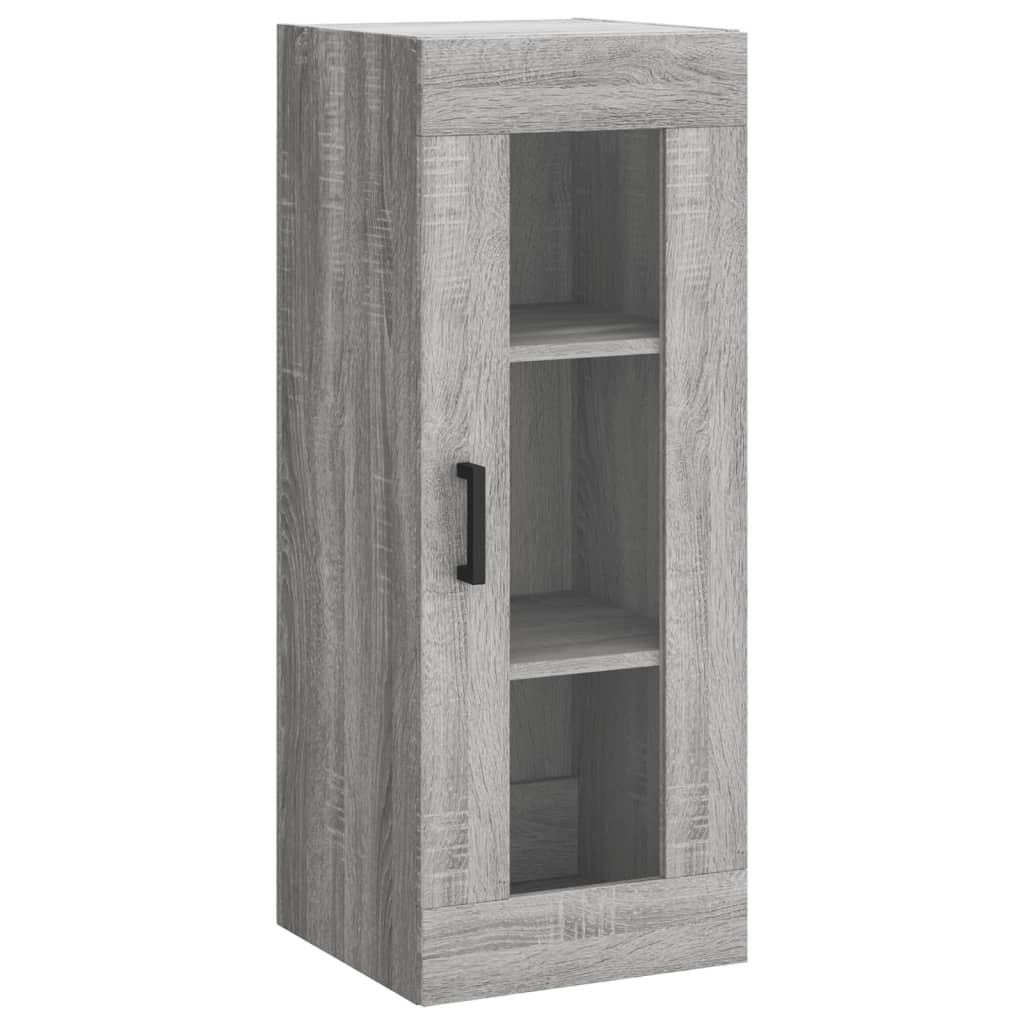 Wandschrank Grau Sonoma 34,5x34x90 cm