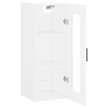 Wandschrank Weiß 34,5x34x90 cm