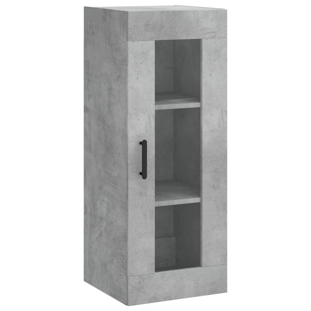 Wandschrank Betongrau 34,5x34x90 cm