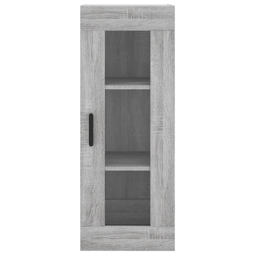 Wandschrank Grau Sonoma 34,5x34x90 cm