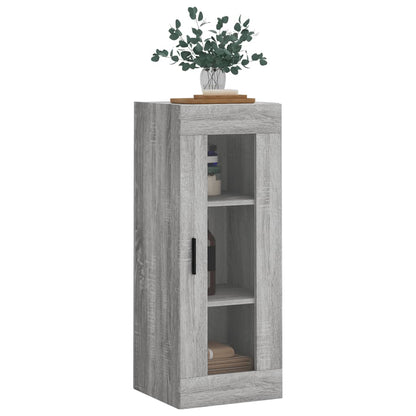 Wandschrank Grau Sonoma 34,5x34x90 cm