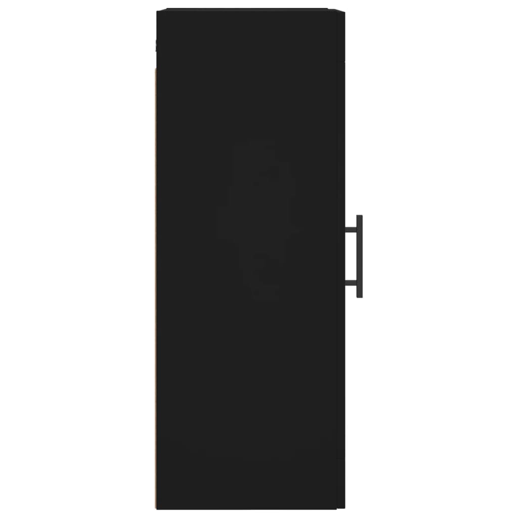 Wandschrank Schwarz 34,5x34x90 cm