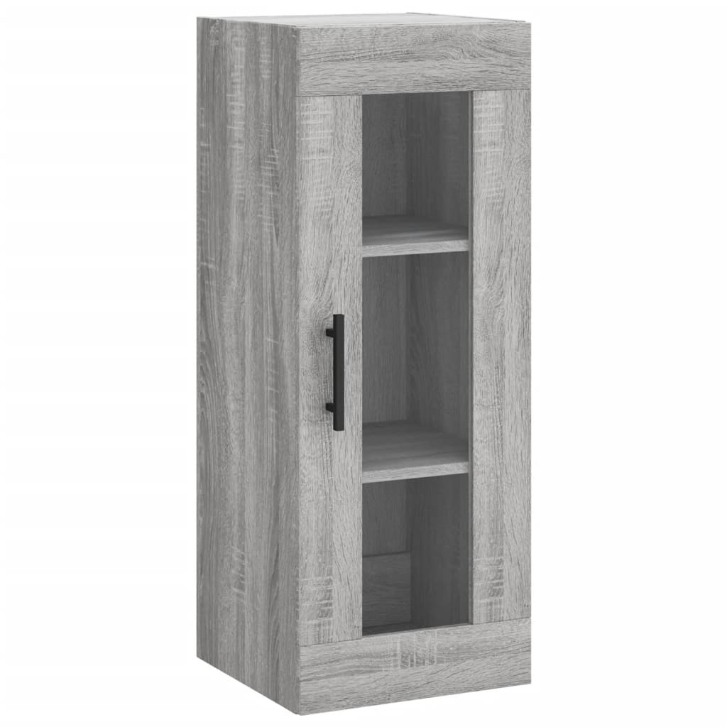 Wandschrank Grau Sonoma 34,5x34x90 cm