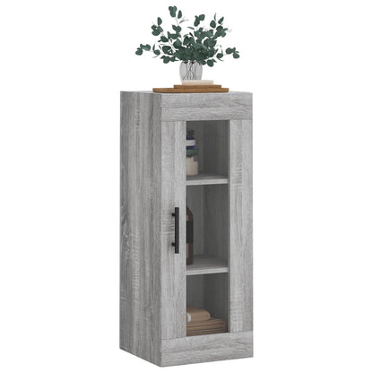 Wandschrank Grau Sonoma 34,5x34x90 cm