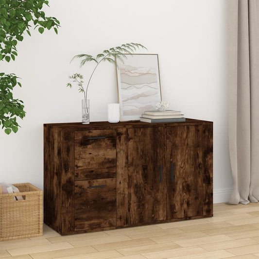 Sideboard Räuchereiche 100x33x59,5 cm Holzwerkstoff