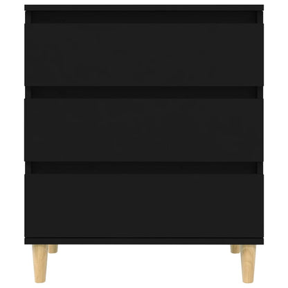 Sideboard Schwarz 60x35x70 cm Holzwerkstoff