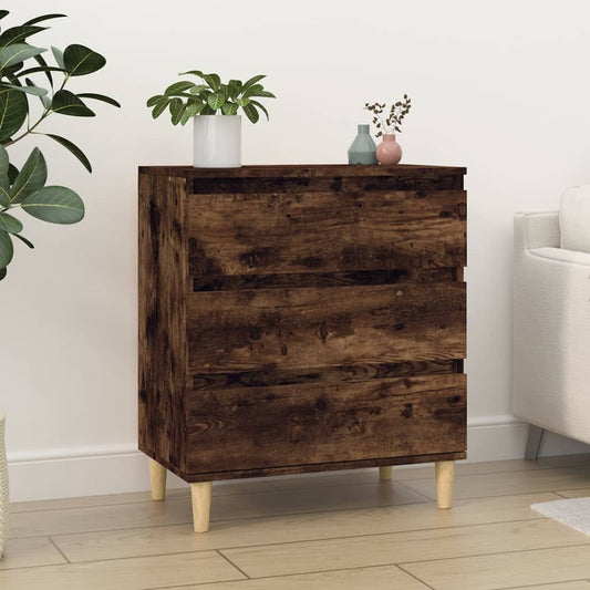 Sideboard Räuchereiche 60x35x70 cm Holzwerkstoff