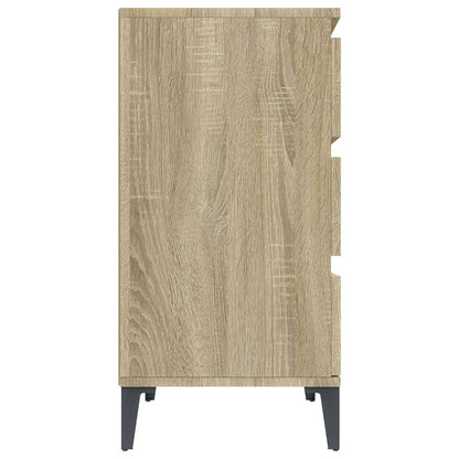 Sideboard Sonoma-Eiche 60x35x70 cm Holzwerkstoff