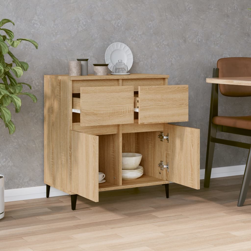 Sideboard Sonoma-Eiche 60x35x70 cm Holzwerkstoff