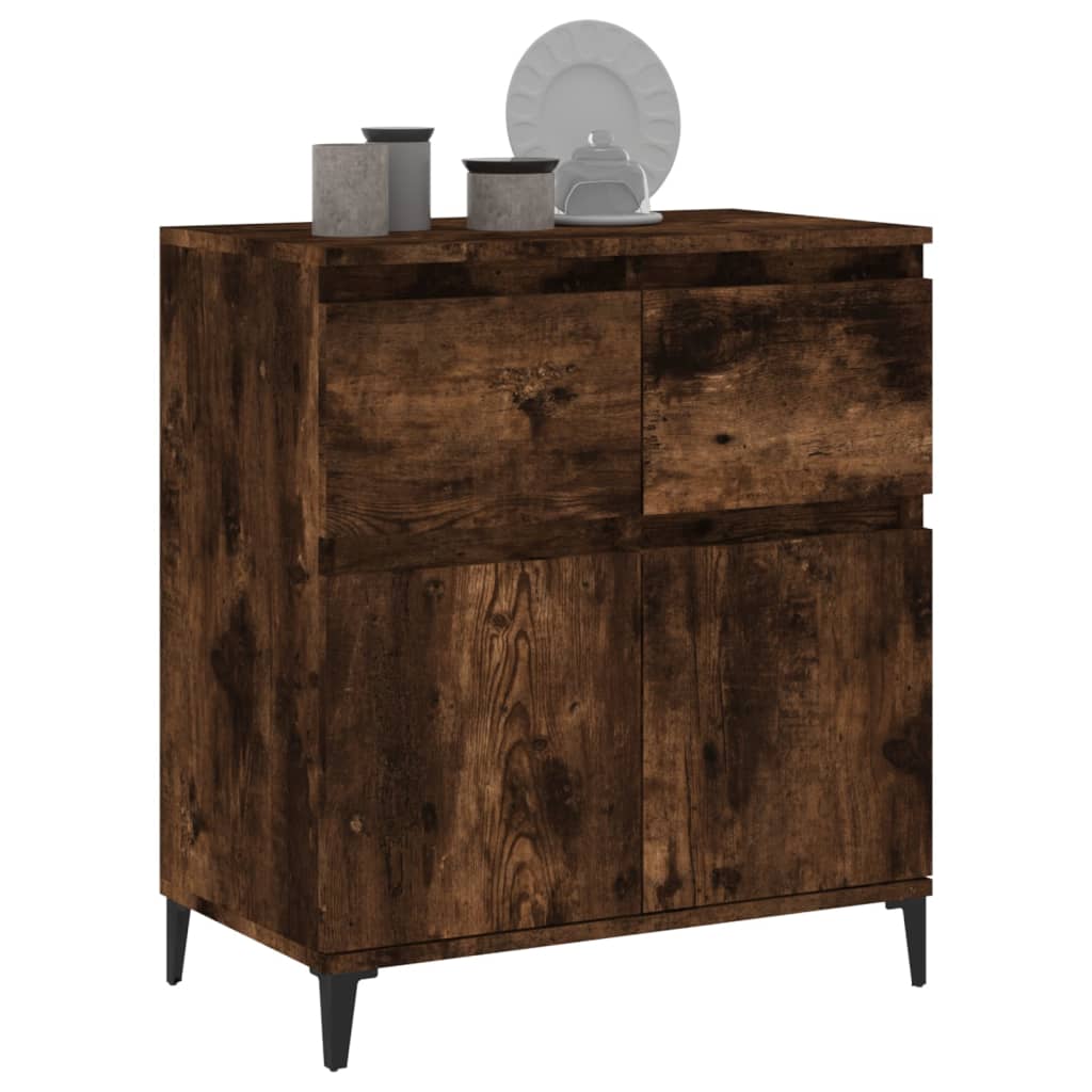 Sideboard Räuchereiche 60x35x70 cm Holzwerkstoff