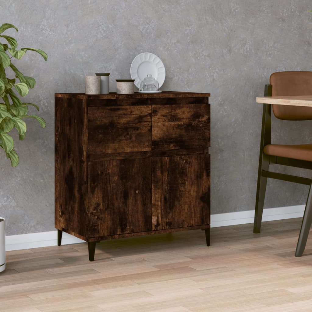 Sideboard Räuchereiche 60x35x70 cm Holzwerkstoff