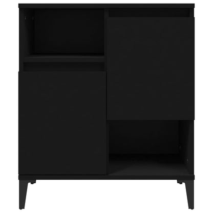 Sideboard Schwarz 60x35x70 cm Holzwerkstoff