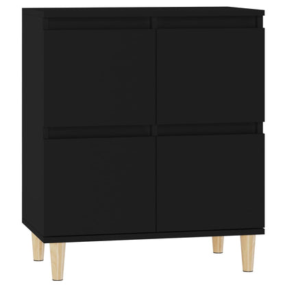 Sideboard Schwarz 60x35x70 cm Holzwerkstoff