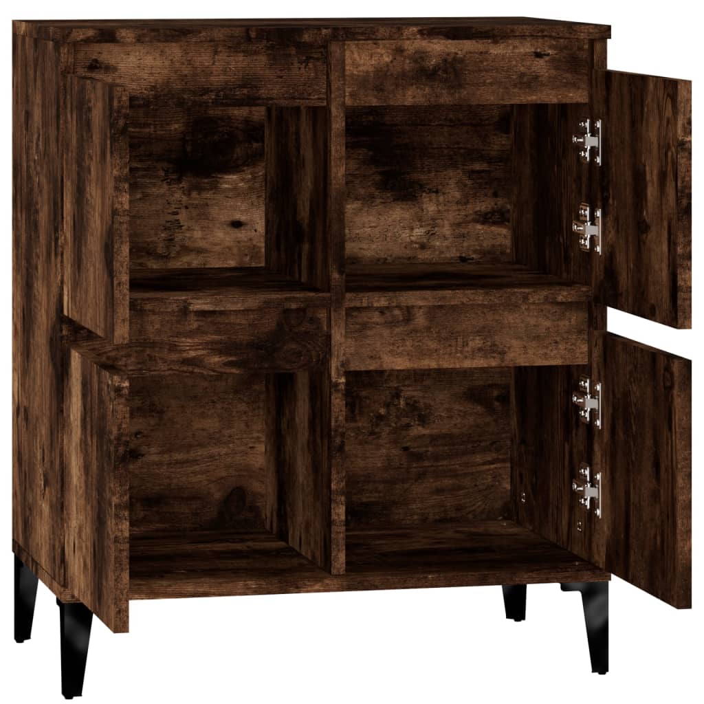 Sideboard Räuchereiche 60x35x70 cm Holzwerkstoff