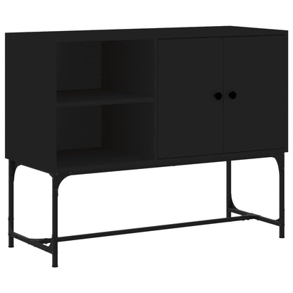 Sideboard Schwarz 100x40x79,5 cm Holzwerkstoff