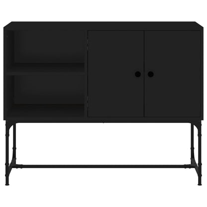 Sideboard Schwarz 100x40x79,5 cm Holzwerkstoff