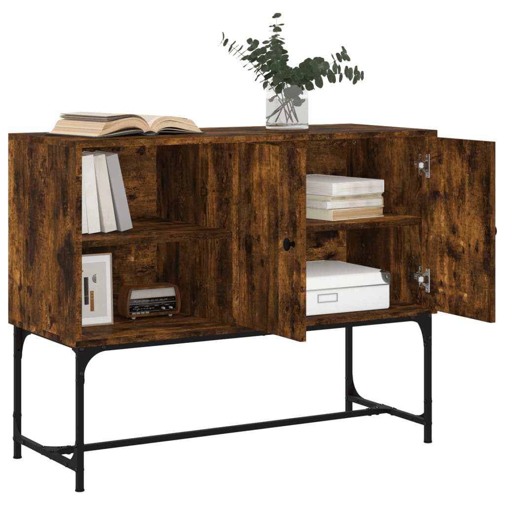 Sideboard Räuchereiche 100x40x79,5 cm Holzwerkstoff