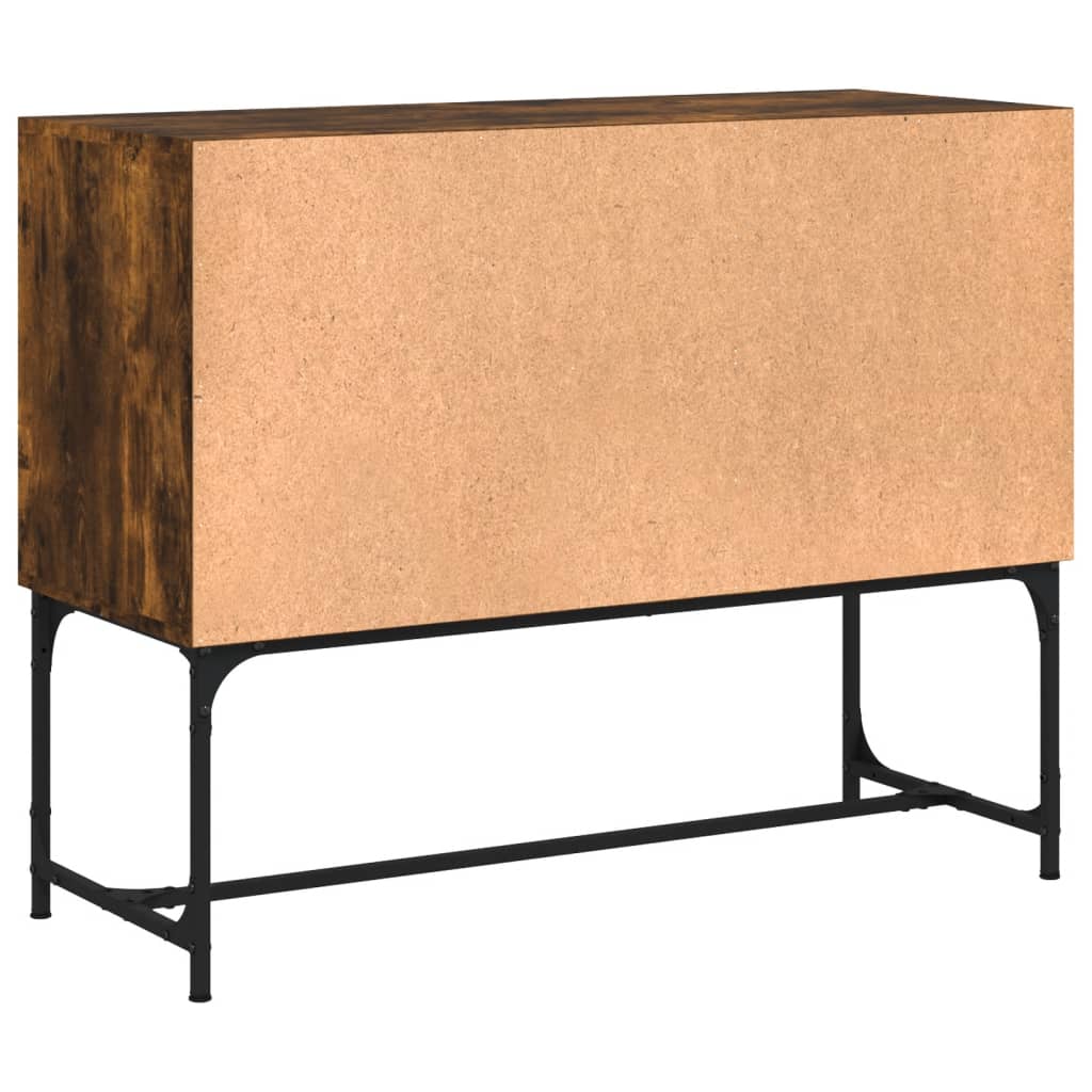 Sideboard Räuchereiche 100x40x79,5 cm Holzwerkstoff