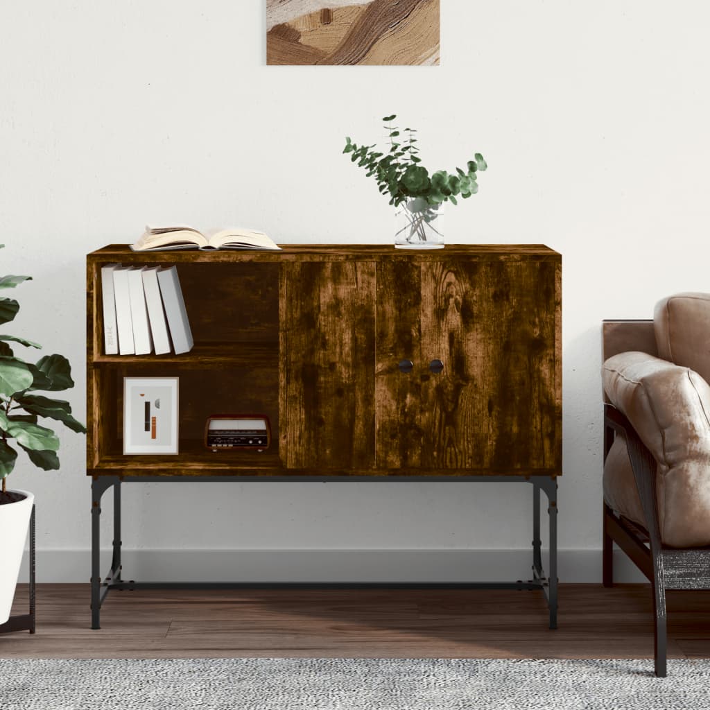 Sideboard Räuchereiche 100x40x79,5 cm Holzwerkstoff