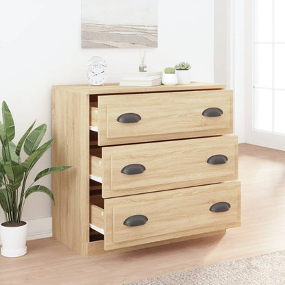 Sideboard Sonoma-Eiche 70x35,5x67,5 cm Holzwerkstoff