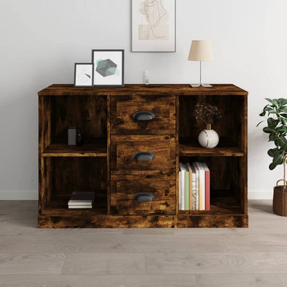 Sideboard Räuchereiche 104,5x35,5x67,5 cm Holzwerkstoff