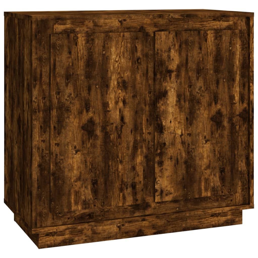 Sideboard Räuchereiche 80x34x75 cm Holzwerkstoff