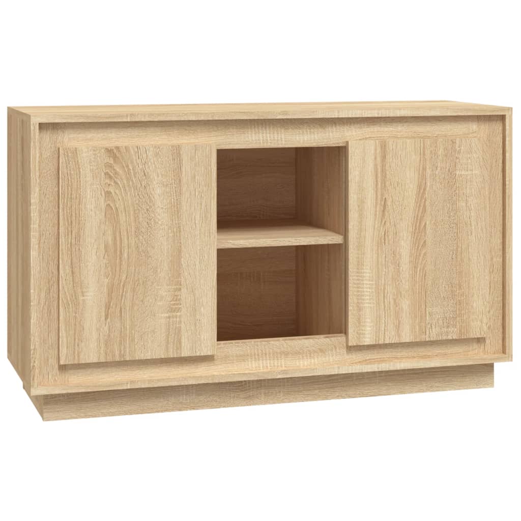 Sideboard Sonoma-Eiche 102x35x60 cm Holzwerkstoff