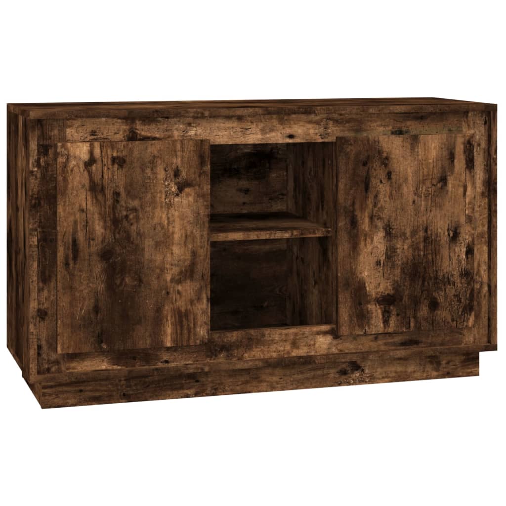 Sideboard Räuchereiche 102x35x60 cm Holzwerkstoff