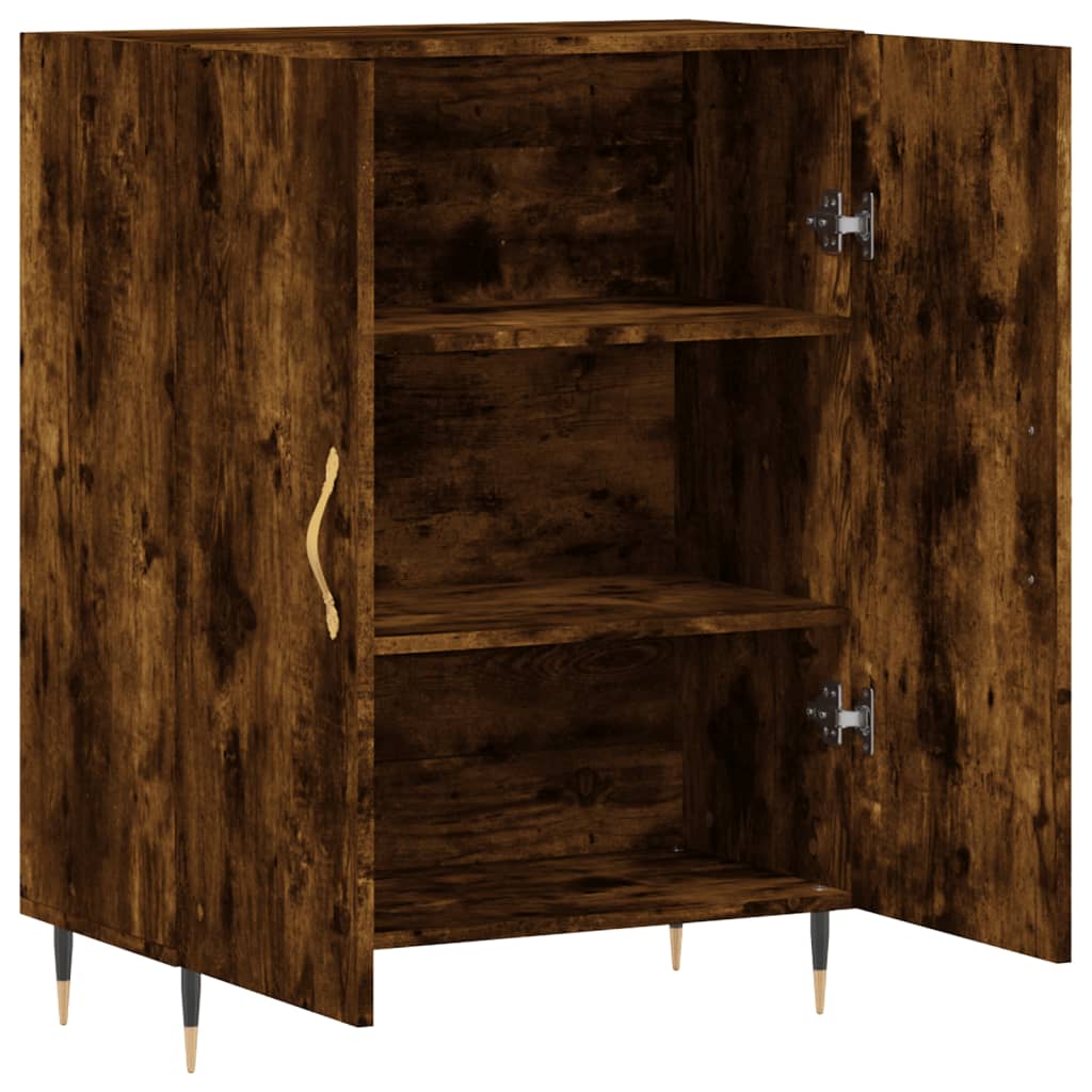 Sideboard Räuchereiche 69,5x34x90 cm Holzwerkstoff