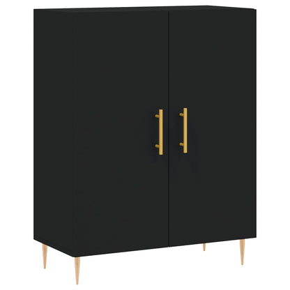 Sideboard Schwarz 69,5x34x90 cm Holzwerkstoff