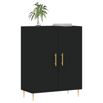 Sideboard Schwarz 69,5x34x90 cm Holzwerkstoff