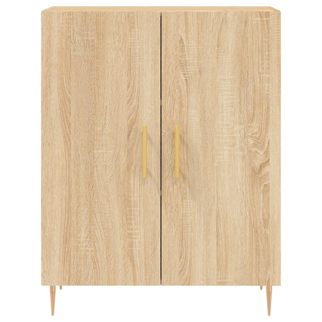 Sideboard Sonoma-Eiche 69,5x34x90 cm Holzwerkstoff