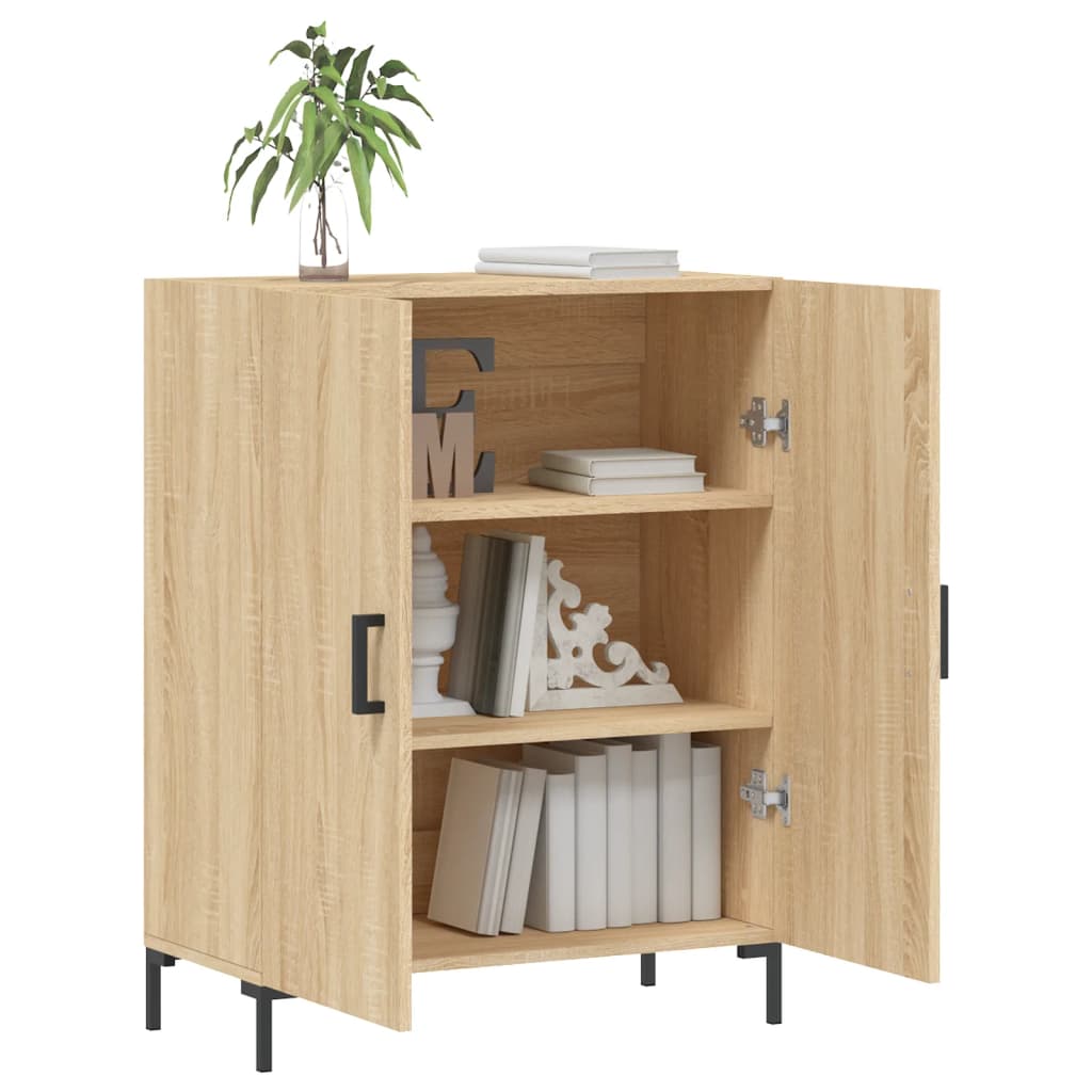 Sideboard Sonoma-Eiche 69,5x34x90 cm Holzwerkstoff