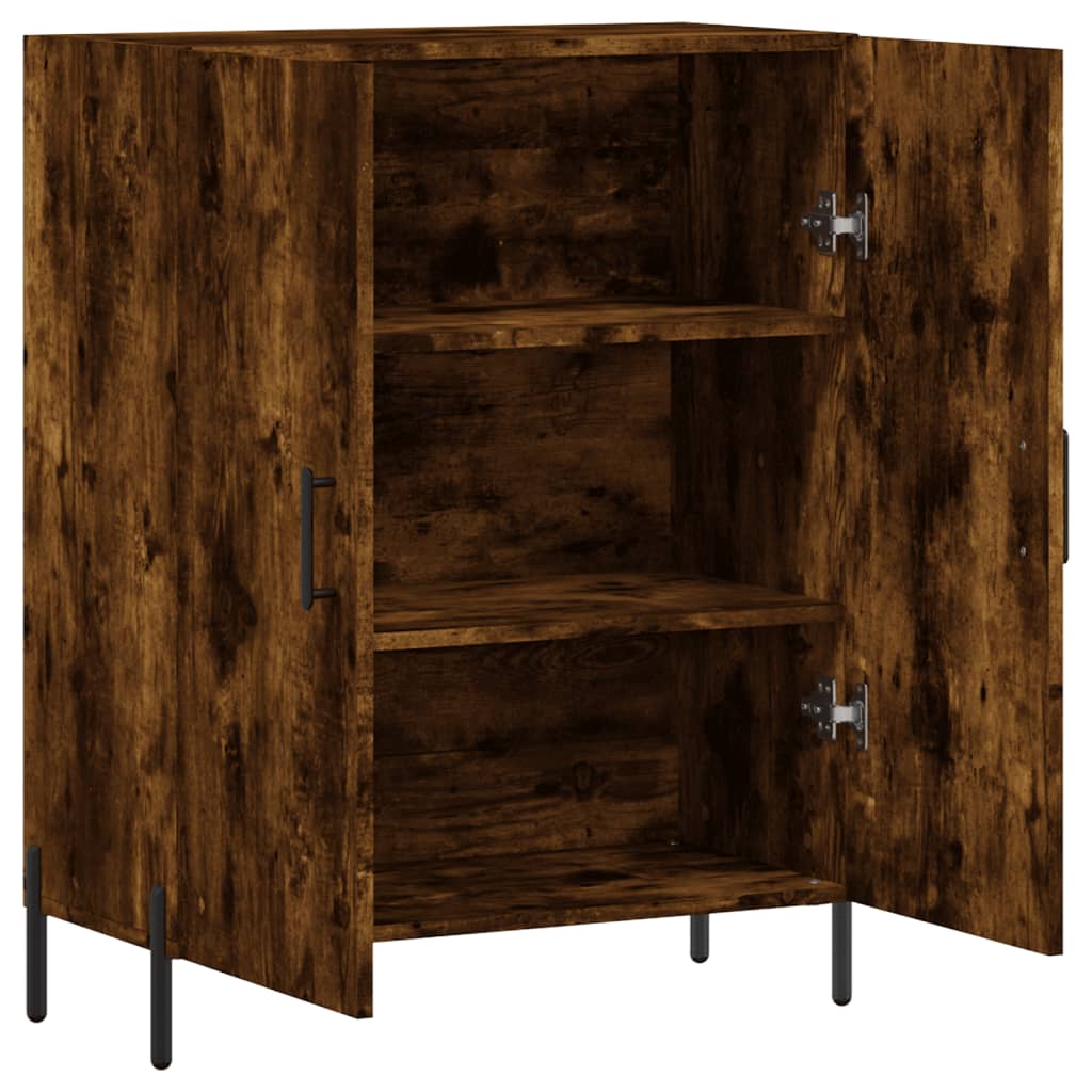 Sideboard Räuchereiche 69,5x34x90 cm Holzwerkstoff