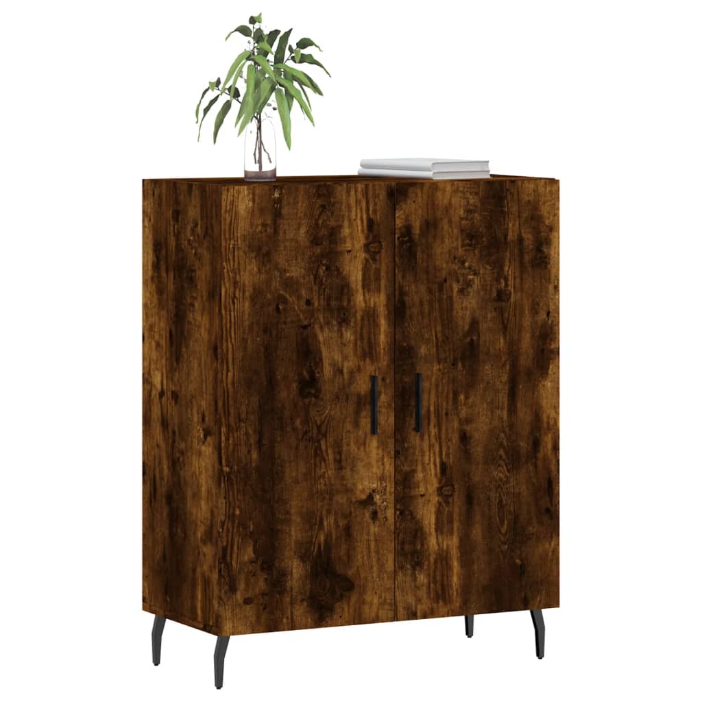 Sideboard Räuchereiche 69,5x34x90 cm Holzwerkstoff