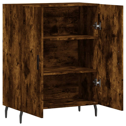 Sideboard Räuchereiche 69,5x34x90 cm Holzwerkstoff