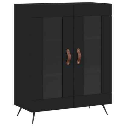 Sideboard Schwarz 69,5x34x90 cm Holzwerkstoff