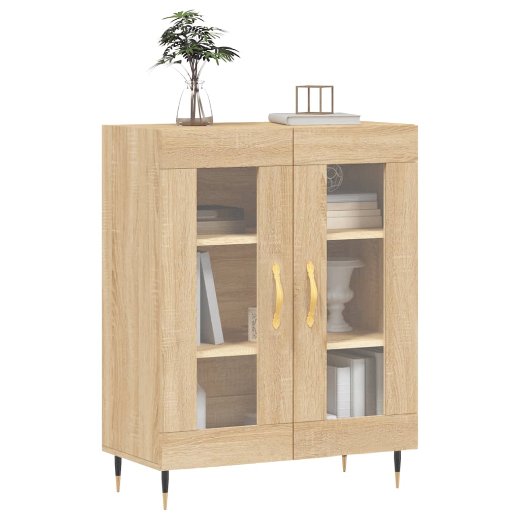 Sideboard Sonoma-Eiche 69,5x34x90 cm Holzwerkstoff