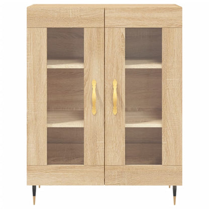 Sideboard Sonoma-Eiche 69,5x34x90 cm Holzwerkstoff